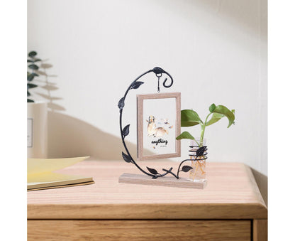 Picture Frame Double Sided Stable Base Smooth Edge High Strength Rustproof Decorative Burr Free Desktop Photo V1263-JX-2626