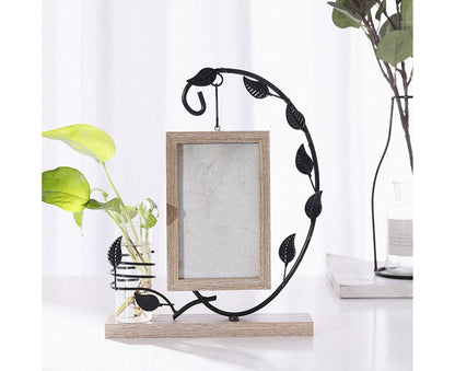 Picture Frame Double Sided Stable Base Smooth Edge High Strength Rustproof Decorative Burr Free Desktop Photo V1263-JX-2626