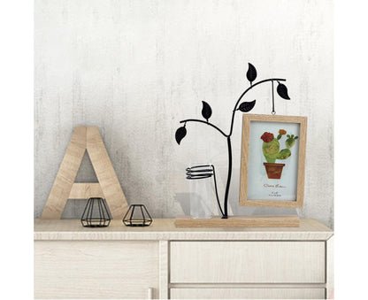 Picture Frame Double Sided Stable Base Smooth Edge High Strength Rustproof Decorative Burr Free Desktop Photo V1263-JX-2627