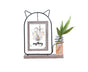 Picture Frame Double Sided Stable Base Smooth Edge High Strength Rustproof Decorative Burr Free Desktop Photo V1263-JX-2628