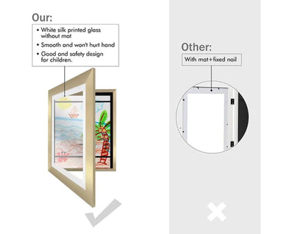 Picture Frame Front-Opening Shatter Resistant Decorative Changeable Not Easily Deformed Display Photo Easy to V1263-JX-2629