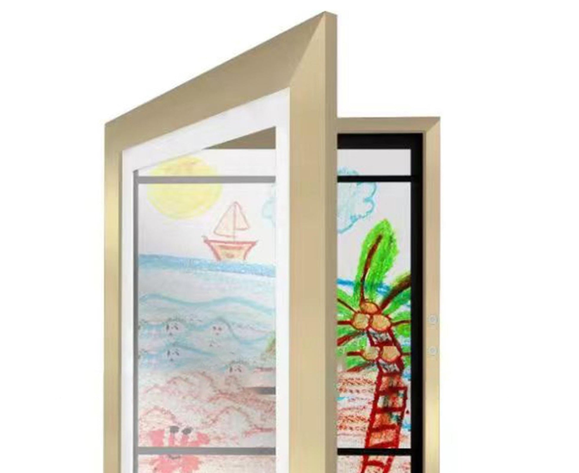 Picture Frame Front-Opening Shatter Resistant Decorative Changeable Not Easily Deformed Display Photo Easy to V1263-JX-2629