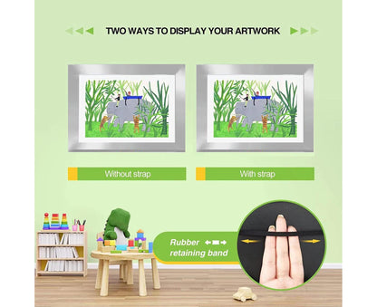 Picture Frame Front-Opening Shatter Resistant Decorative Changeable Not Easily Deformed Display Photo Easy to V1263-JX-2630