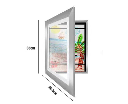 Picture Frame Front-Opening Shatter Resistant Decorative Changeable Not Easily Deformed Display Photo Easy to V1263-JX-2630