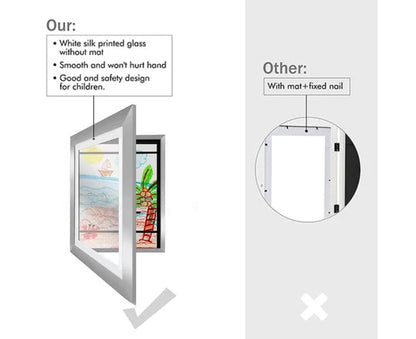 Picture Frame Front-Opening Shatter Resistant Decorative Changeable Not Easily Deformed Display Photo Easy to V1263-JX-2630