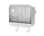 Soap Box Creative Waterproof Lightweight Soap Storage Organizer Dish Towel Rack for Home-White V1263-JX-2641