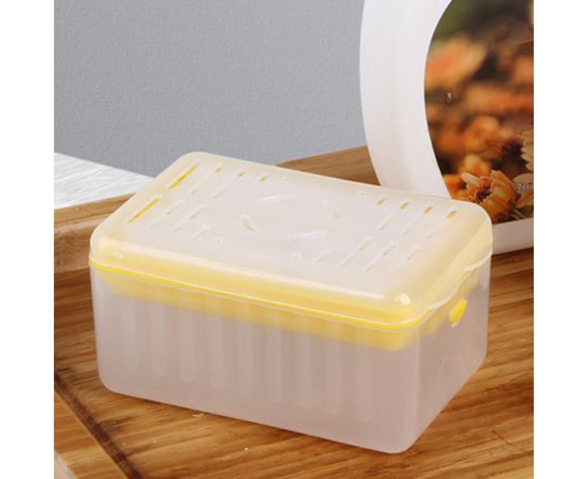 Soap Box with Bubbler Hands Free Transparent Detachable Easy to Clean Storage Plastic Roller Style Soap V1263-JX-2652