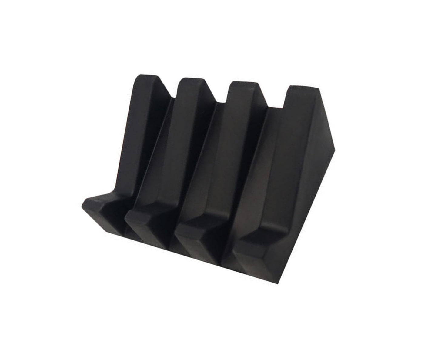 Soap Dish Easy Clean Self-draining Silicone Convenient Quick Drainage Soap Rack Toilet Supplies -Black V1263-JX-2656