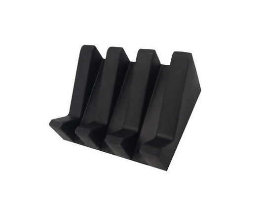 Soap Dish Easy Clean Self-draining Silicone Convenient Quick Drainage Soap Rack Toilet Supplies -Black V1263-JX-2656