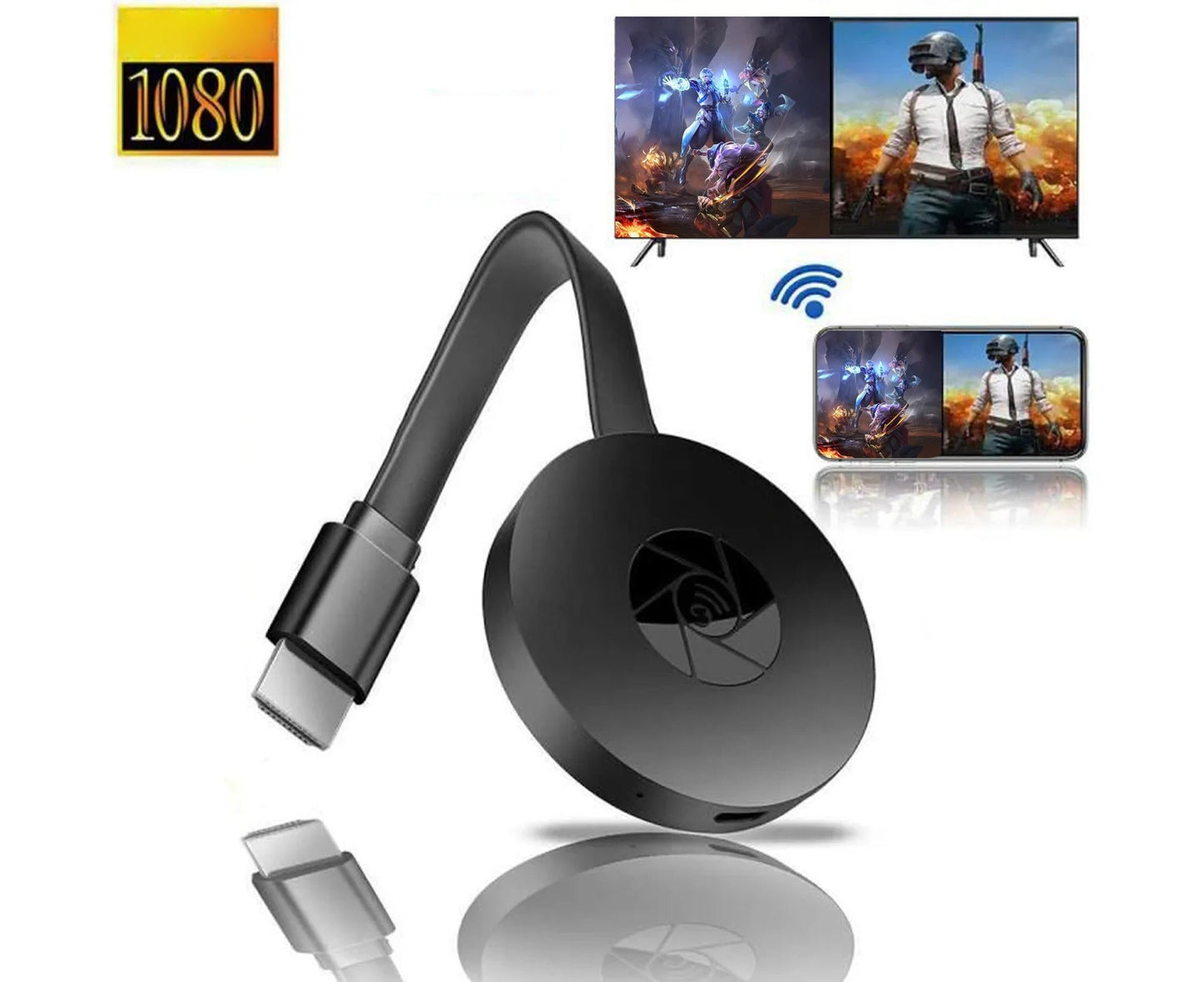 Phone Projection Device High Resolution High-speed Transmission Plug Play WiFi HDMI-compatible Mobile Phone V1263-JX-266