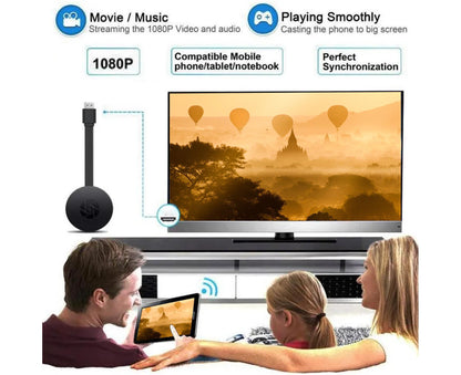Phone Projection Device High Resolution High-speed Transmission Plug Play WiFi HDMI-compatible Mobile Phone V1263-JX-266