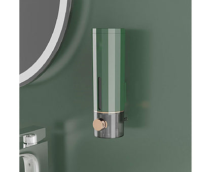 Soap Dispenser Wall Mounted Punch-free Visible Window Press Type Large Capacity Shampoo Conditioner Shower V1263-JX-2663