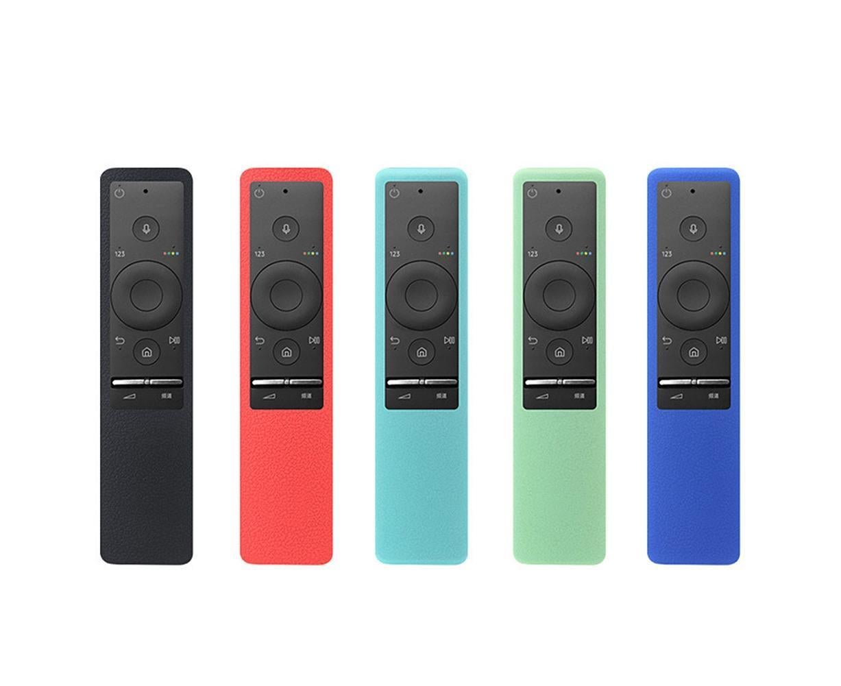 Protective Voice Remote Control Case Cover Skin for Samsung BN59-01242A/01266A - Blue V1263-JX-268
