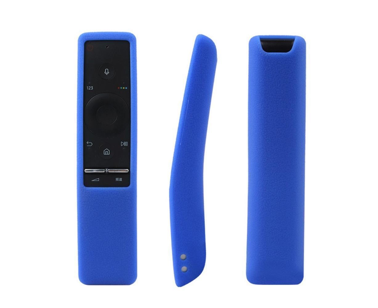 Protective Voice Remote Control Case Cover Skin for Samsung BN59-01242A/01266A - Blue V1263-JX-268