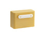 Waterproof Soap Box Detachable HIPS Wall Mountable Soap Draining Rack for Daily Use-Yellow V1263-JX-2680