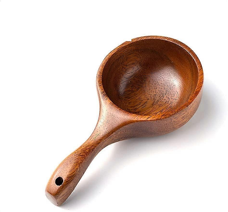 Wooden Spoon Solid Wood Water Spoon Rice Spoon Multipurpose Tableware Kitchen Utensil V1263-JX-2685