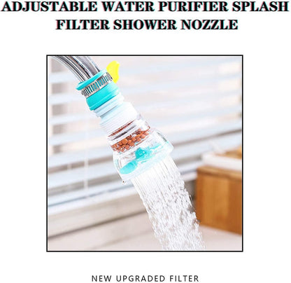 Kitchen Faucet Splash-proof Shower Kitchen Cook Basin Rotatable Nozzle Water Saving Device V1263-JX-2697