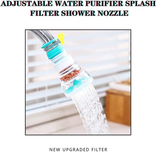 Kitchen Faucet Splash-proof Shower Kitchen Cook Basin Rotatable Nozzle Water Saving Device V1263-JX-2697