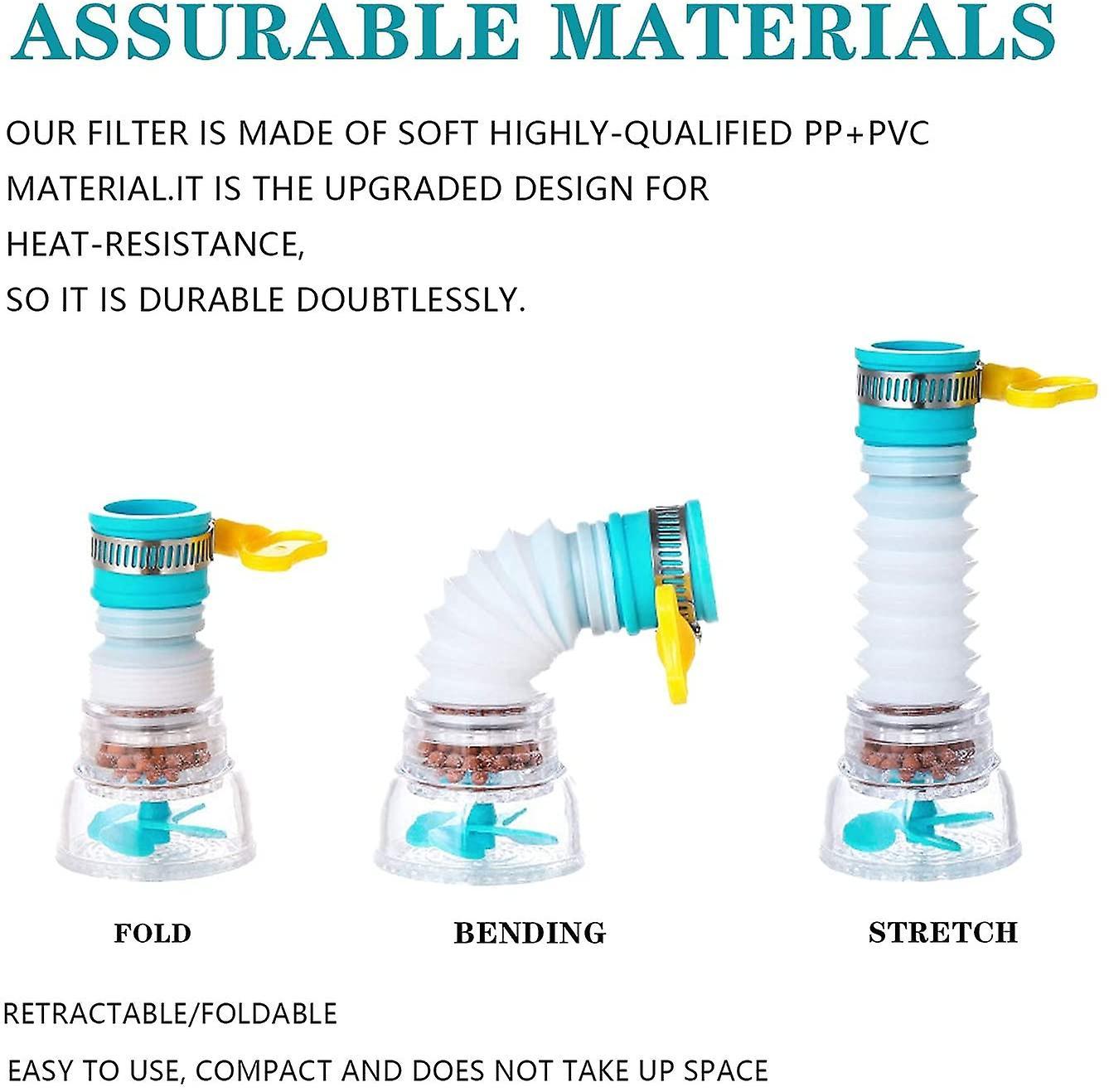 Kitchen Faucet Splash-proof Shower Kitchen Cook Basin Rotatable Nozzle Water Saving Device V1263-JX-2697