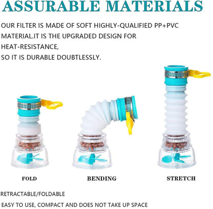 Kitchen Faucet Splash-proof Shower Kitchen Cook Basin Rotatable Nozzle Water Saving Device V1263-JX-2697