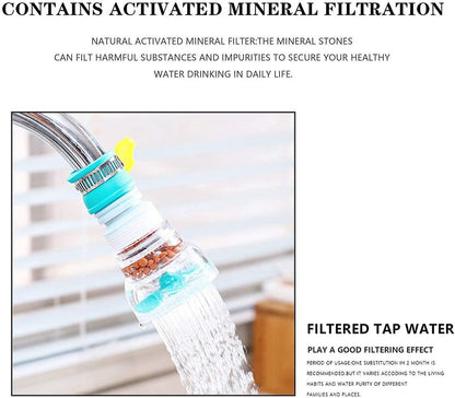 Kitchen Faucet Splash-proof Shower Kitchen Cook Basin Rotatable Nozzle Water Saving Device V1263-JX-2697