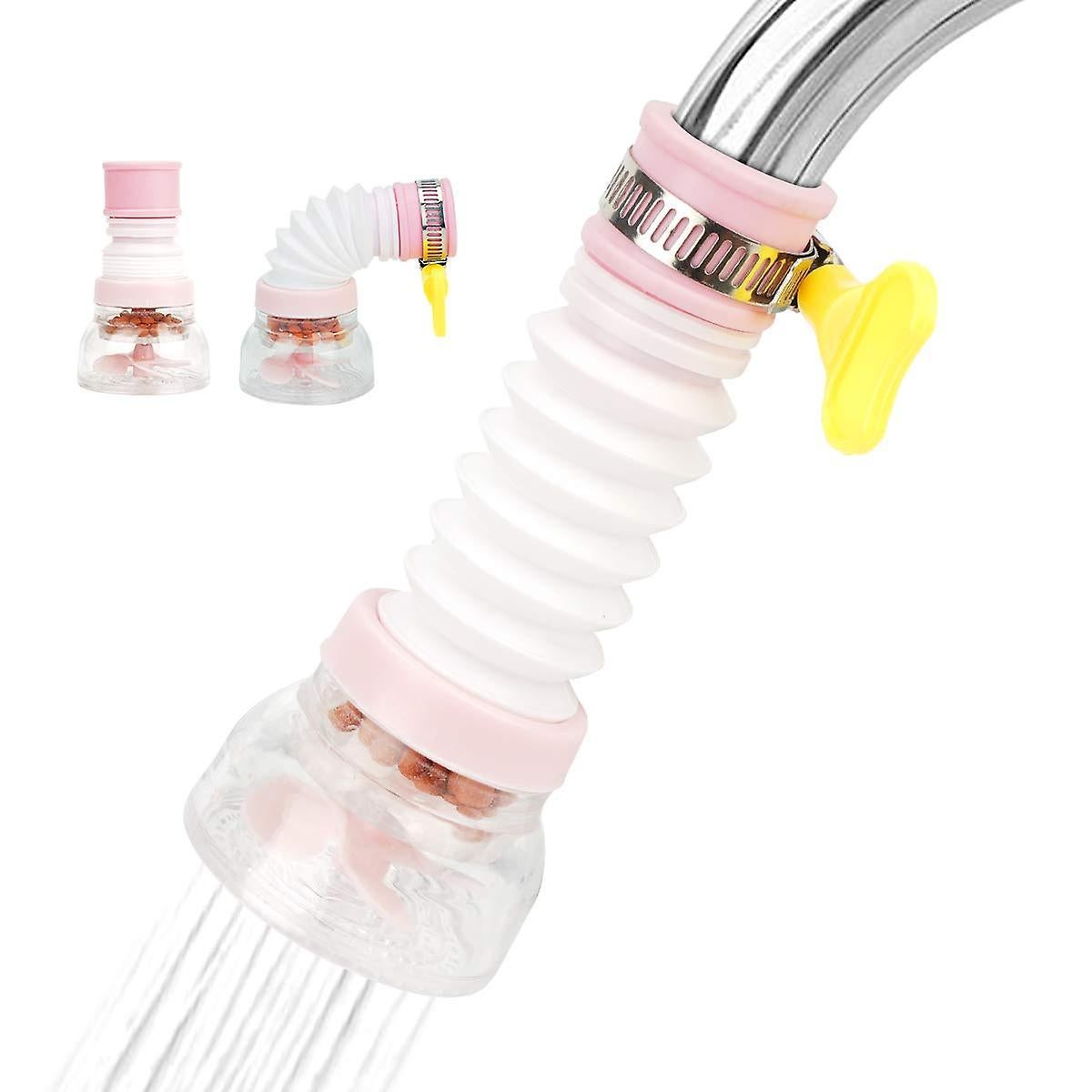 Kitchen Faucet, 3 Pcs Mini 360 Degree Rotating Faucet Water Filter 360 Kitchen Faucet Water Filter V1263-JX-2698
