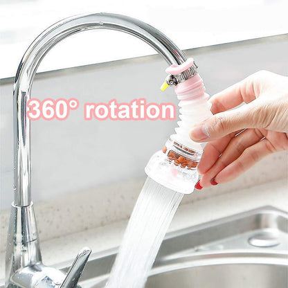 Kitchen Faucet, 3 Pcs Mini 360 Degree Rotating Faucet Water Filter 360 Kitchen Faucet Water Filter V1263-JX-2698