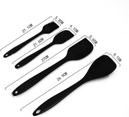 Kitchen Utensils Silicone Set, Bpa-free Silicone Kitchen Utensil Set, Dishwasher secure, Non-stick V1263-JX-2704