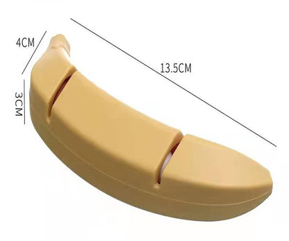 Knife Sharpener, Manual Knife Sharpener, Kitchen Knife Sharpener, Two-stage Knife Sharpener, Banana V1263-JX-2705