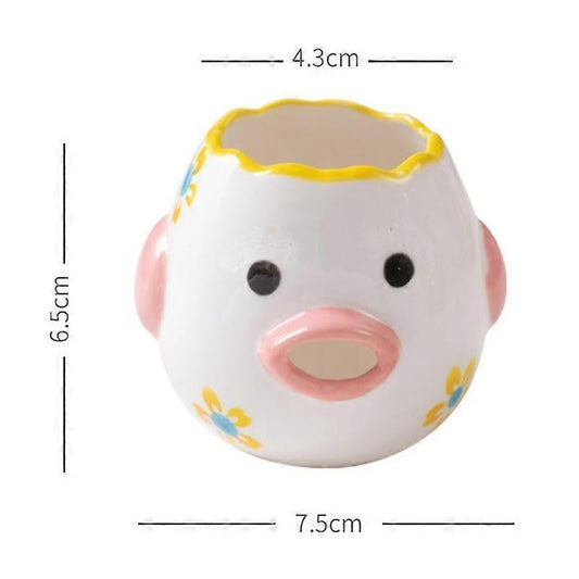 Lovely Ceramic Egg Separator For Kitchen V1263-JX-2706