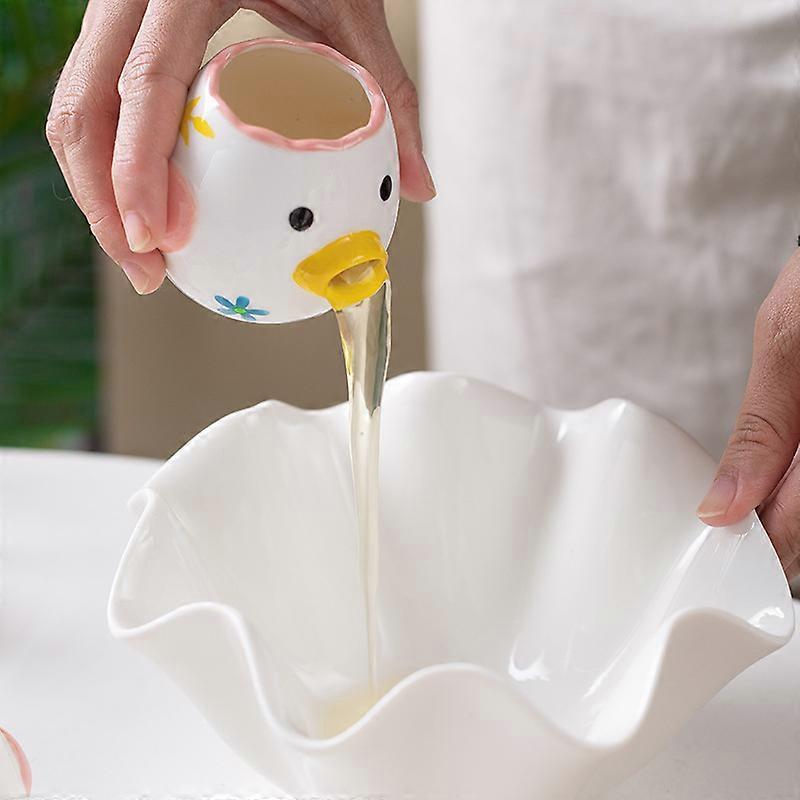 Lovely Ceramic Egg Separator For Kitchen V1263-JX-2706