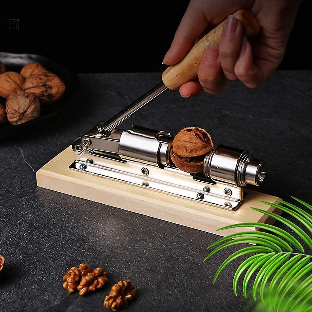 Manual Nutcracker,Nut Crackers Stainless Walnut Tongs Chestnut Tongs Nutcracker Tongs Kitchen Nut V1263-JX-2707