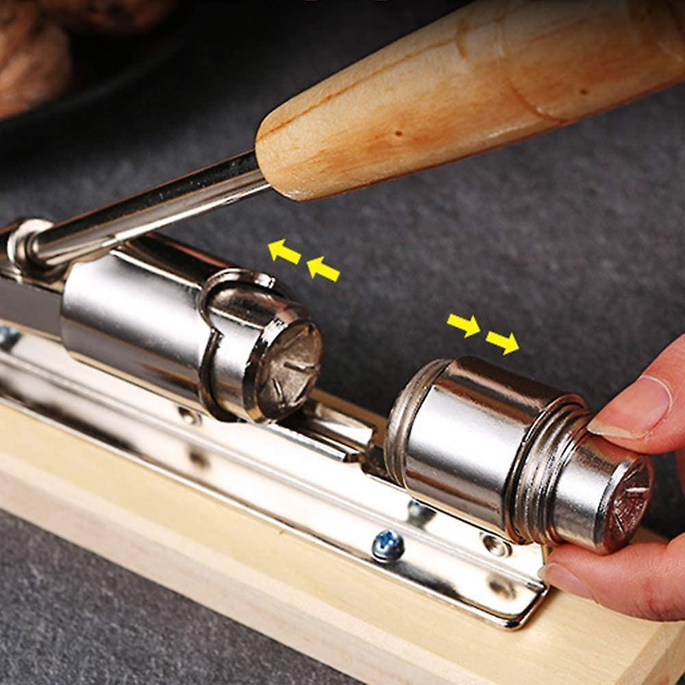 Manual Nutcracker,Nut Crackers Stainless Walnut Tongs Chestnut Tongs Nutcracker Tongs Kitchen Nut V1263-JX-2707