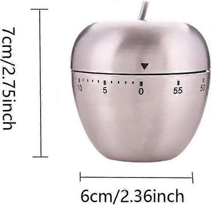 Mechanical Kitchen Timer Kitchen Timer 60 Minute Countdown Apple Shape Multifunction Kitchen Timer V1263-JX-2709
