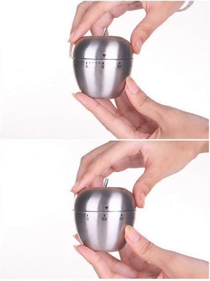 Mechanical Kitchen Timer Kitchen Timer 60 Minute Countdown Apple Shape Multifunction Kitchen Timer V1263-JX-2709