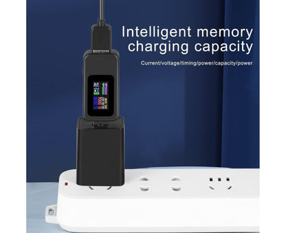 USB Tester LCD Digital Display Rapid Identification Plug And Play 160-Degree Wide Viewing Angle 65W/120W V1263-JX-271