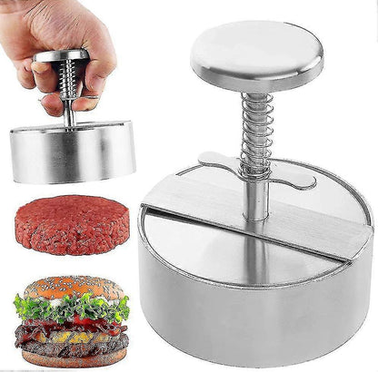 Stainless Steel Burger Mold Grill Kitchen V1263-JX-2717