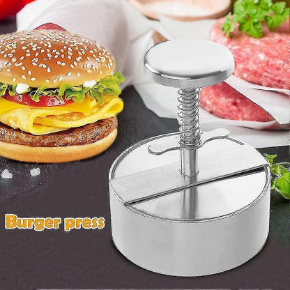 Stainless Steel Burger Mold Grill Kitchen V1263-JX-2717