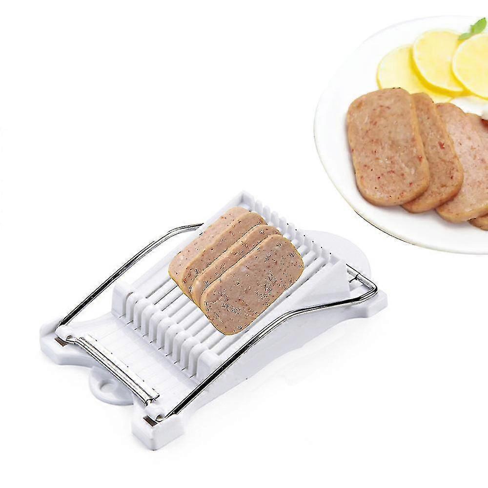 Stainless Steel Food Slicer For Kitchen (White) V1263-JX-2719