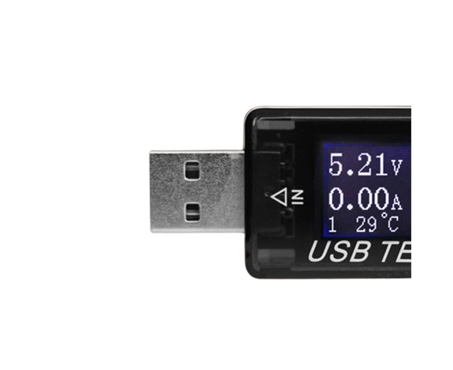 USB Tester Plug And Play Digital Display Timer Sensitive Touch 8 Functions Data Storage High Accuracy Charger V1263-JX-272