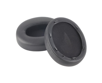 Ear Cushions Replacement Soft Protein Leather Noise Isolation Foam Thickened Pads for WH XB910N Headphones V1263-JX-2725