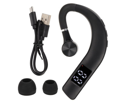 Bluetooth Headset IPX5 Waterproof Handsfree Noise Cancelling Single Ear Bluetooth Earphone for Running V1263-JX-2726
