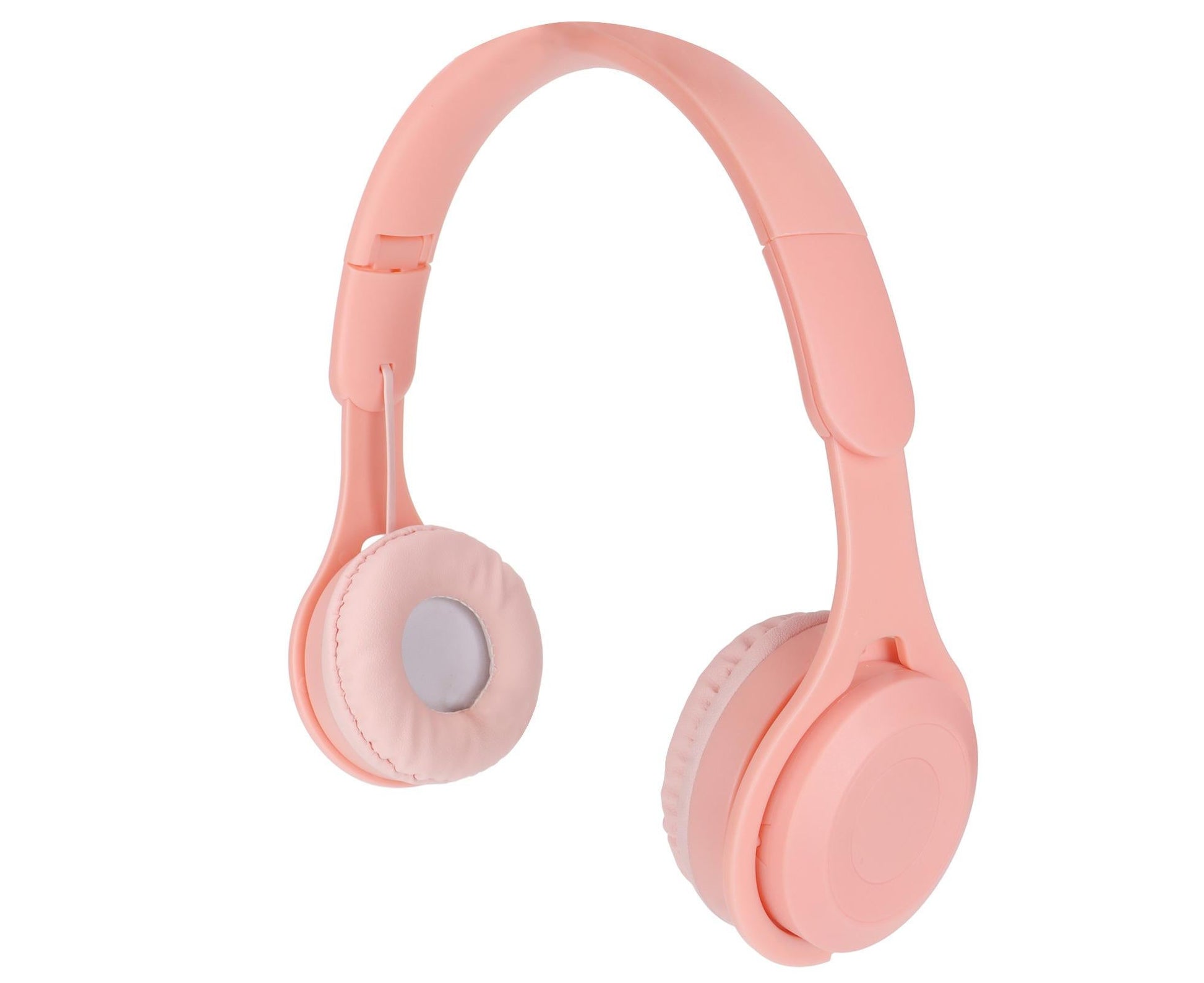 Y08 babies Headphone Macaron Stylish Stereo Sound Foldable Plug in Card Bluetooth Over Ear Headphones Pink V1263-JX-2727