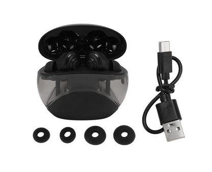 Language Translator Earbud Bluetooth 5.4 144 Online Languanges Translation Black V1263-JX-2728