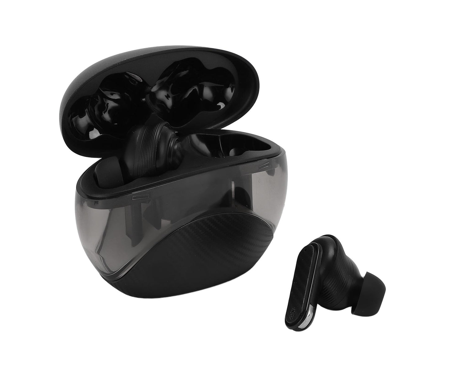 Language Translator Earbud Bluetooth 5.4 144 Online Languanges Translation Black V1263-JX-2728