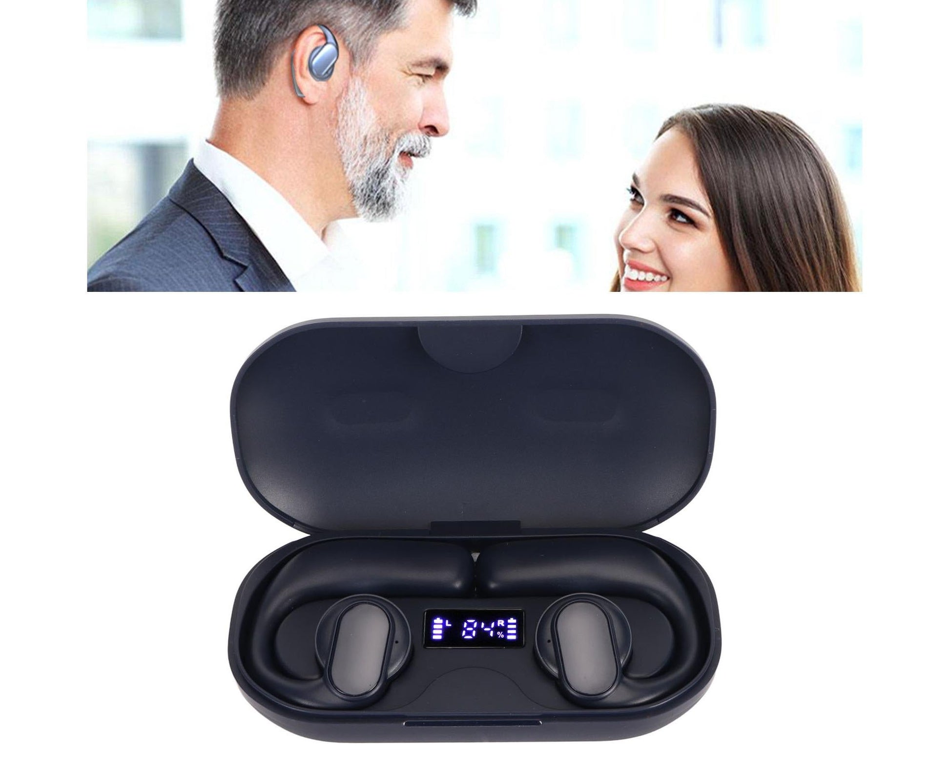 Language Translator Earbuds Multifunction Noise Reduction Stereo Sound 144 Kinds Languages Bluetooth 5.3 V1263-JX-2730