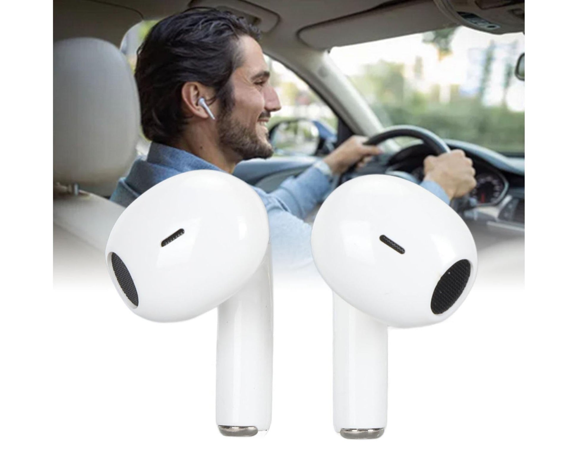 Language Translator Earbuds Multifunction HD Noise Reduction Bluetooth 5.1 144 Kinds Languages Real Time V1263-JX-2731