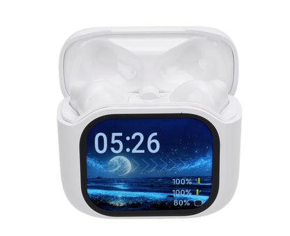 137 Languages Translator Earphones Bluetooth 5.4 ANC Noise Reduction with Charging Case IPX5 Water Resistant V1263-JX-2735