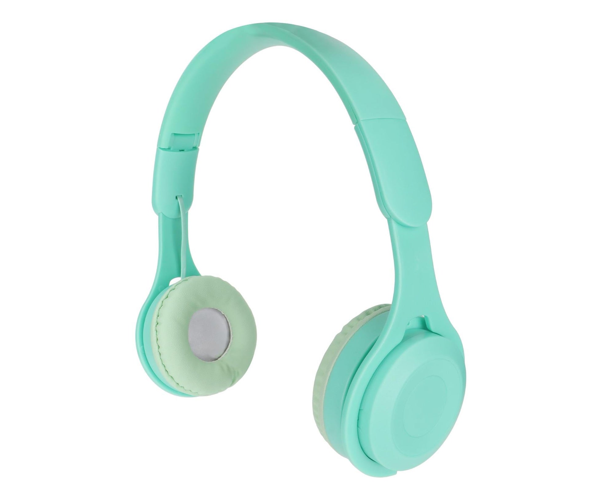 Y08 babies Headphone Macaron Stylish Stereo Sound Foldable Plug in Card Bluetooth Over Ear Headphones Green V1263-JX-2736