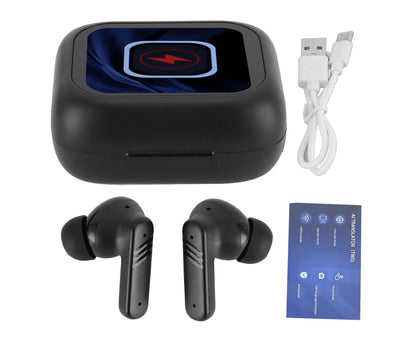 Language Translator Earbuds IPX5 Water Proof Noise Cancellation Multifunctional Device Earphone Black V1263-JX-2739